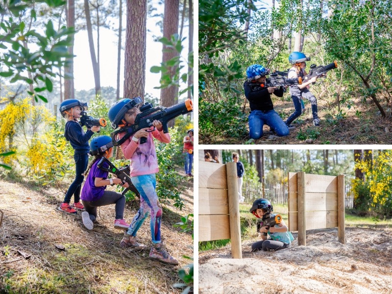 Bisc'Aventure, laser game outdoor