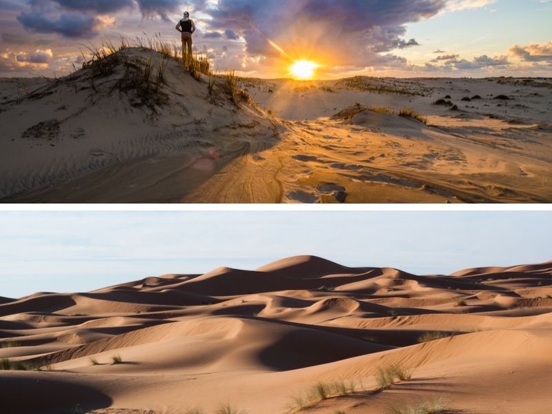 Dunes Biscarrosse, Sahara