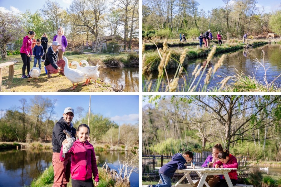 Pêche truite enfants Bisca Grands Lacs