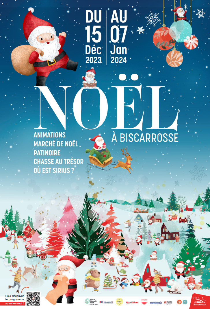 noel 2023 à biscarrosse