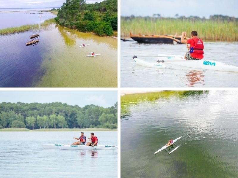 Pirogue, Bisca Grands Lacs