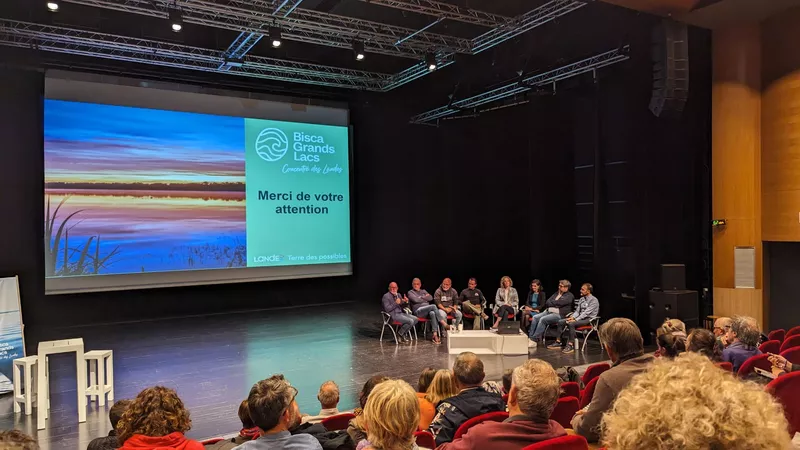 Rencontres du tourisme Bisca 2023 ©Julien Ferrère-Tastet Le recontres du tourisme 2023 à Biscarrosse