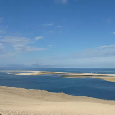 A vélo jusqu'à la dune du Pilat A vélo jusqu'à la dune du Pilat