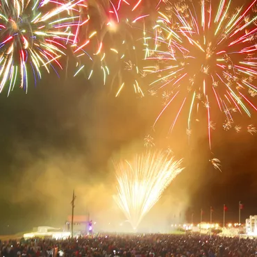 Quand les feux d'artifices ont ils lieu ?