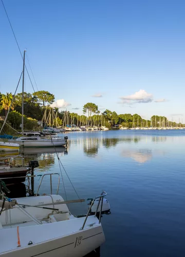 Biscarrosse lac  Biscarrosse lac dans les landes