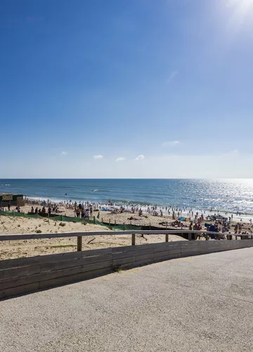 Promenade de Biscarrosse plage Biscarrosse plage