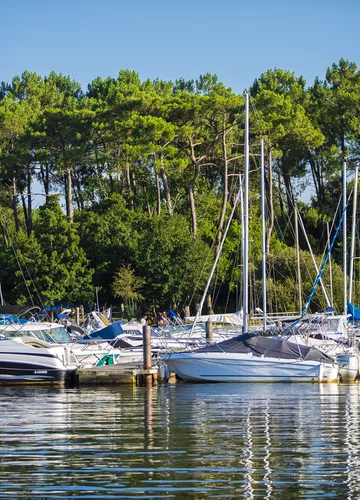 Le ports de Sanguinet Le port de plaisance de Sanguinet