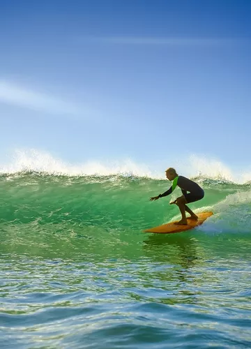 Surf à Biscarrosse Surf sur l'océan atlantique