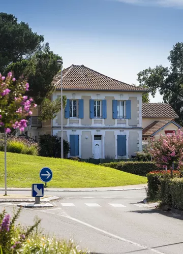 Ychoux centre ville Le Bourg d'ychoux dans les Landes