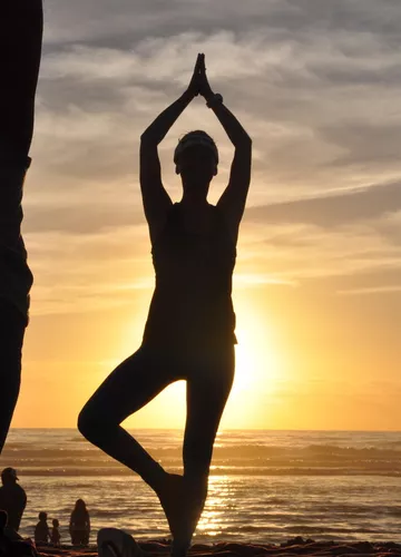 Yoga sur les plages océanes Yoga sur les plages océanes