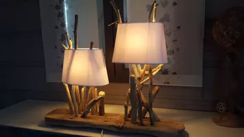 Bois de l'océan lampe3