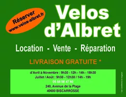 Les vélos d'Albret ENCART BISCAROSSE nov 22 Les vélos d'Albret ENCART BISCAROSSE nov 22