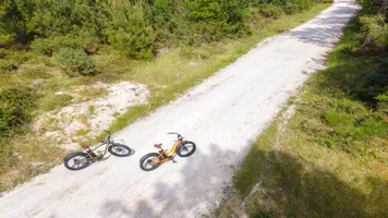 Les vélos de la Plage piste Les vélos de la Plage piste