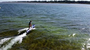 Bisca Glisse 4 Mélanie vue drone Bisca Glisse 4 Mélanie vue drone