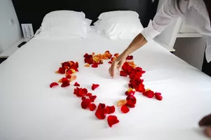 Grand Hôtel de la PLage chambre coeur 2 Grand Hôtel de la PLage chambre coeur 2