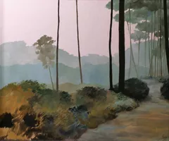 Tableau_Michel_BROSSEAU_Galerie_Conservatoire_Landes_Gascogne Tableau_Michel_BROSSEAU_Galerie_Conservatoire_Landes_Gascogne